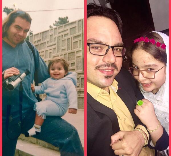 عکس واقعی همسر شهرام قائدی