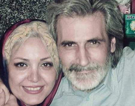 عکس شراره دولت ابادی وهمسرش