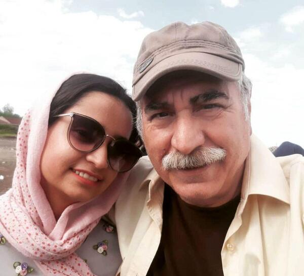 عکس سیروس میمنت وهمسرش