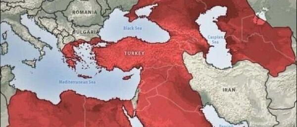 عکس نقشه ایران در زمان نادر شاه افشار