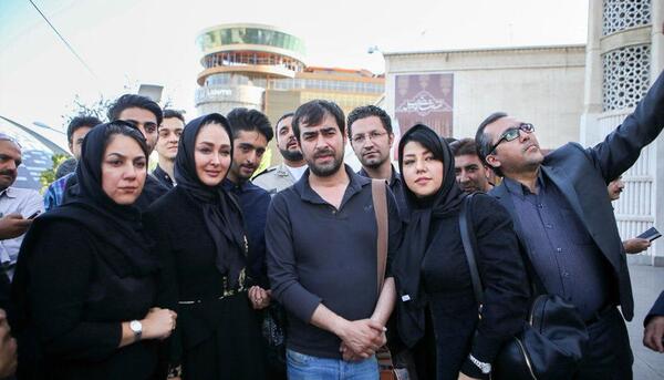 عکس شهاب حسینی و الهام حمیدی