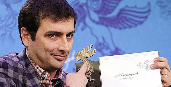 عکس امین زندگانی در جشنواره فجر