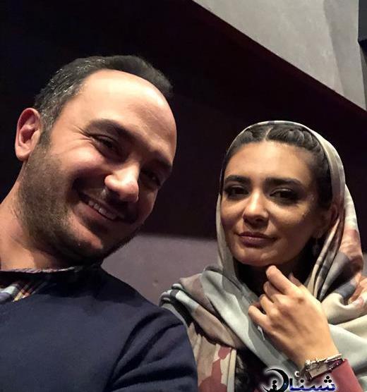 عکس احسان کرمی و حدیث میر امینی