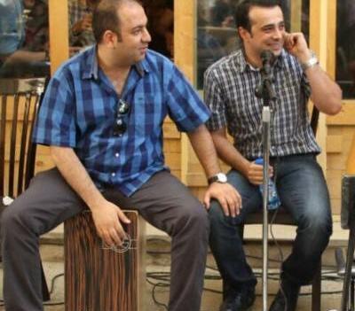 عکس سپند امیرسلیمانی و همسرش
