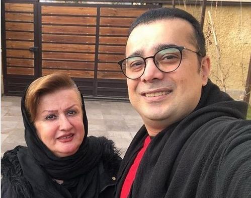 عکس سپند امیرسلیمانی و همسرش