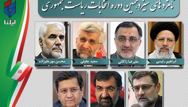 عکس رئیسی نامزد ریاست جمهوری