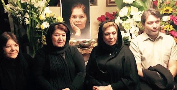عکس مادر پارسا پیروزفر