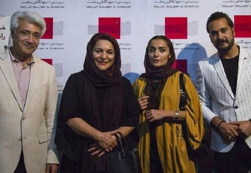 عکس السا فیروز اذر و همسر