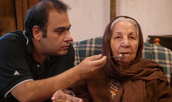 عکس مادر بزرگ رضا داوود نژاد