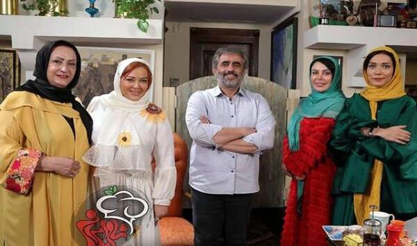 عکس شهرزاد کمال زاده در شام ایرانی