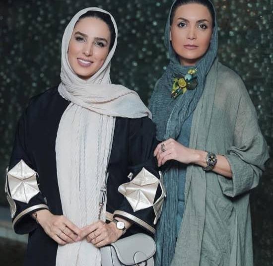 عکس سامیه لک و فرزندش