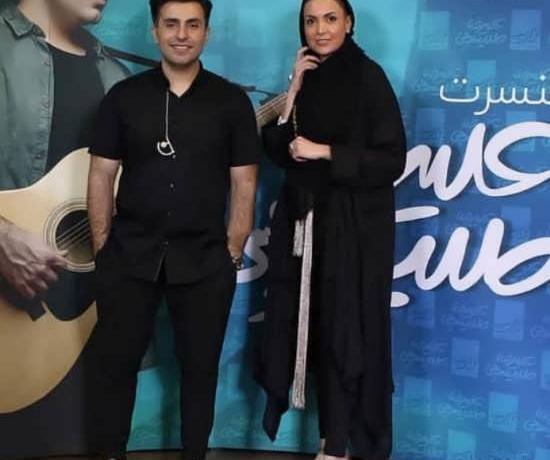 عکس سامیه لک و فرزندش