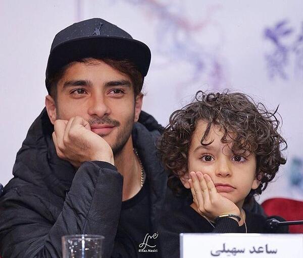 عکس ساعد سهیلی و خواهرش