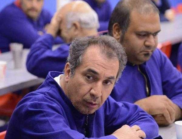 عکس سیامک انصاری در حاشیه