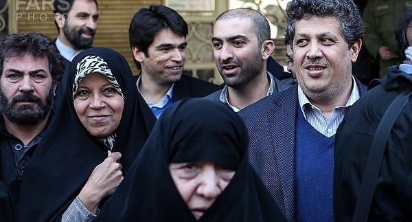عکس فاطمه و فائزه هاشمی