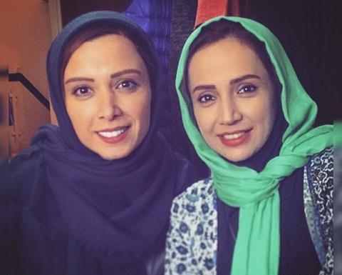 عکس فرناز رهنما و خواهرش