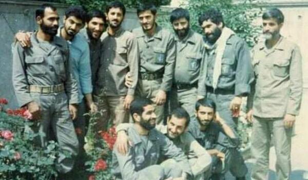 عکس سردار سلیمانی و یارانش