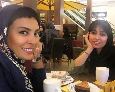 عکس پدر و مادر حدیثه تهرانی