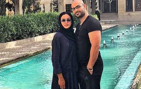 عکس پدر و مادر حدیثه تهرانی