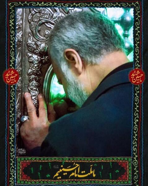 عکس سردار سلیمانی ما ملت امام حسینیم
