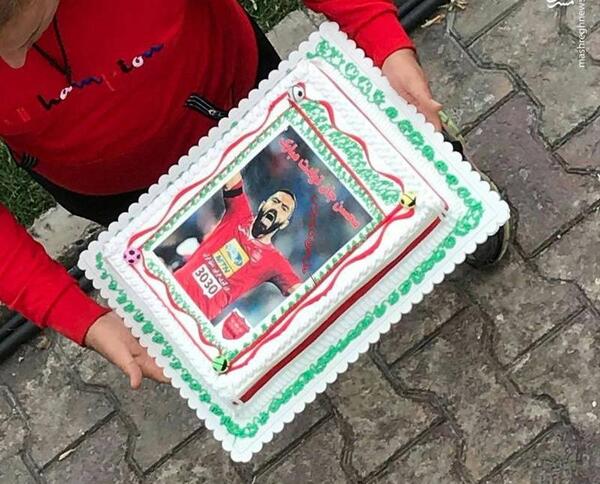 عکس کیک تولد پسرانه پرسپولیس