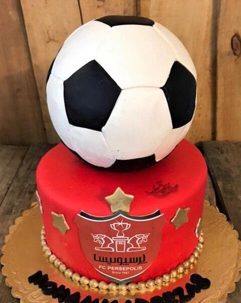 عکس کیک تولد پسرانه پرسپولیس