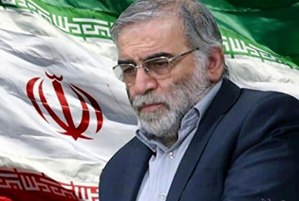 عکس شهید فخری زاده در تابوت