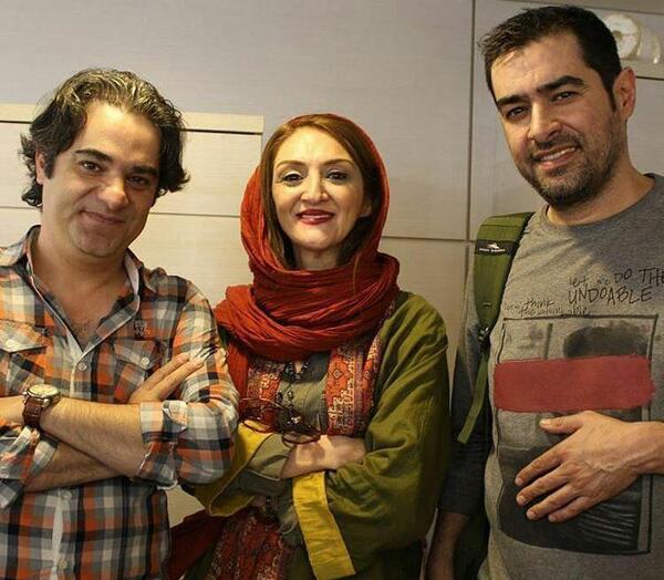 عکس یادگاری با شهاب حسینی