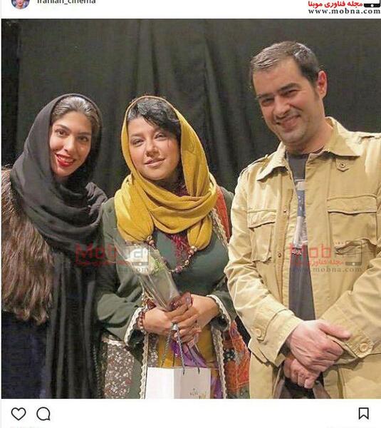 عکس یادگاری با شهاب حسینی