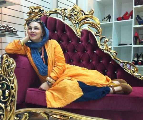عکس بهنوش بختیاری با لباس خانگی