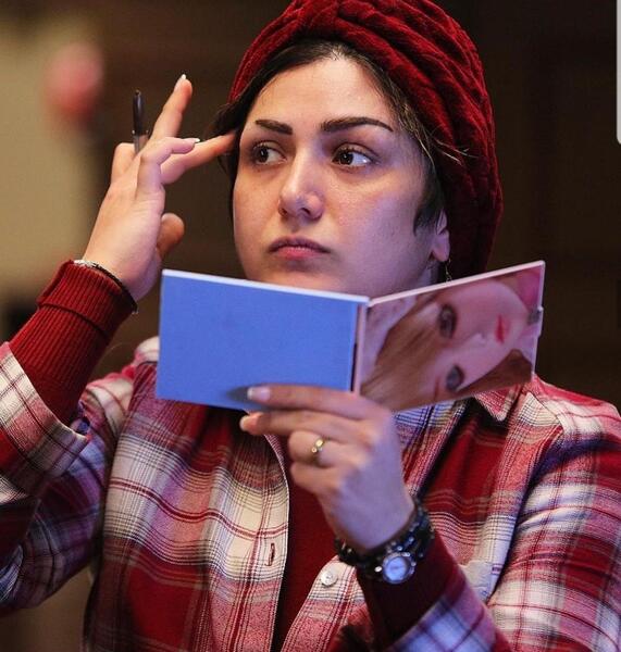 عکس گریم باران کوثری