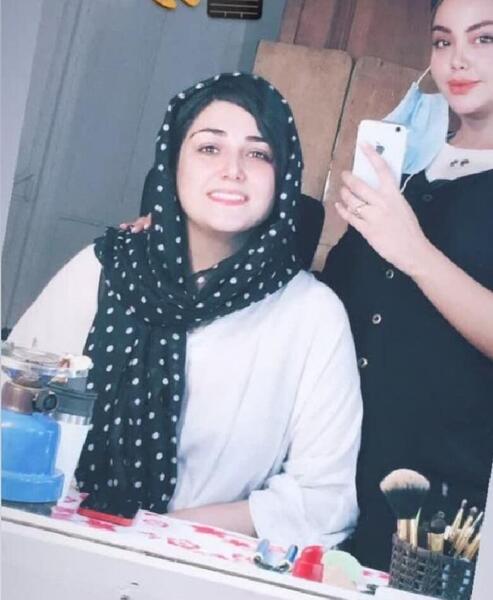 عکس گریم باران کوثری