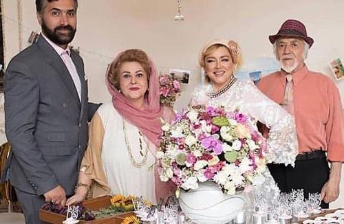 عکس پروین قائم مقامی و همسرش