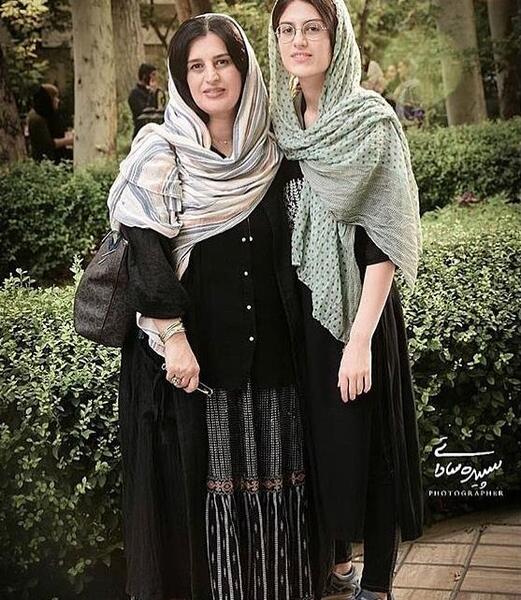 عکس اصغر حیدری و دخترش