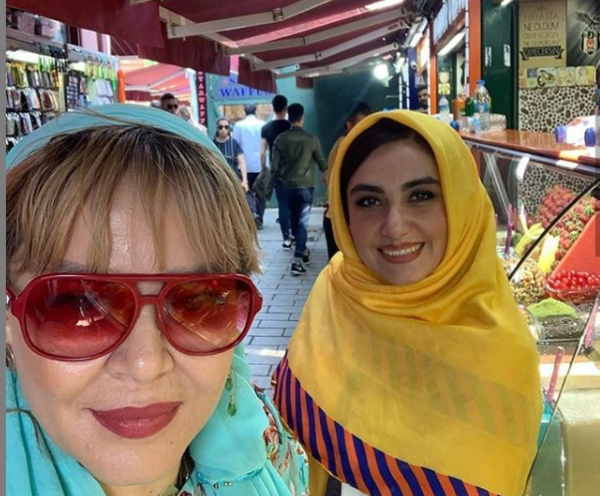 عکسهای بهاره رهنما در ترکیه