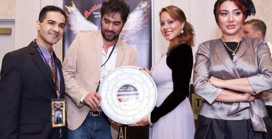 عکس از شهاب حسینی در آمریکا