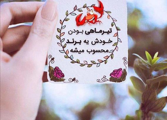 عکس تولدت مبارک تیر ماهی ها