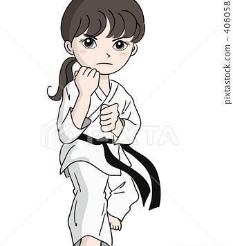عکس کارتونی کاراته