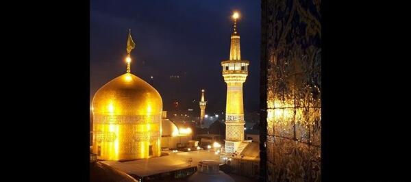 عکس حرم گنبد