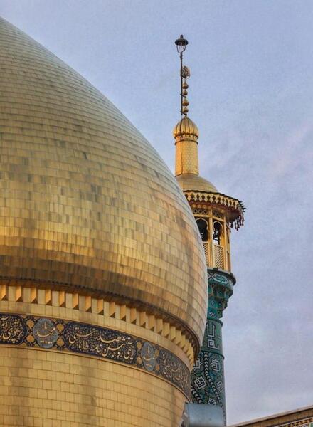 عکس حرم گنبد