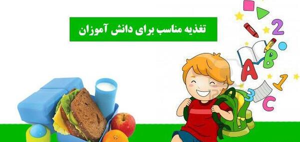 عکس کارتونی صبحانه سالم