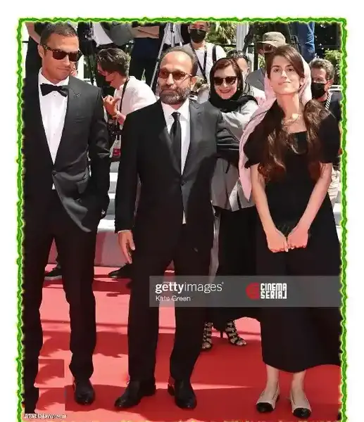عکس سارینا فرهادی و پدرش
