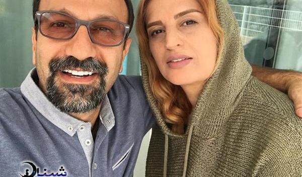 عکس سارینا فرهادی و پدرش
