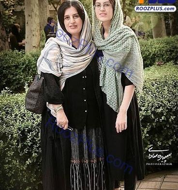 عکس سارینا فرهادی و پدرش