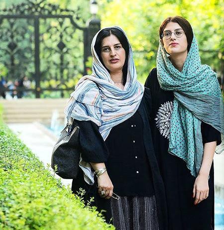 عکس سارینا فرهادی و پدرش