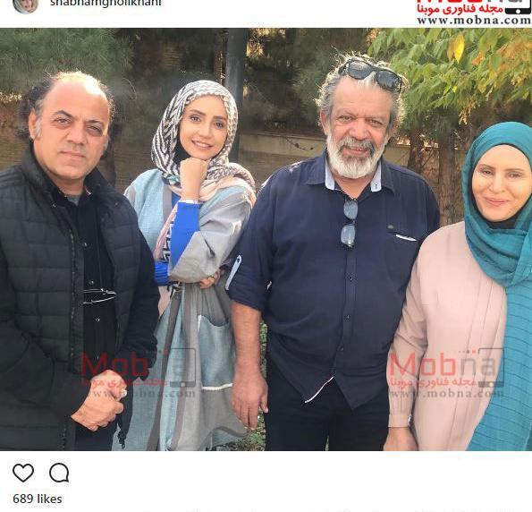 عکس شبنم قلی خانی در سریال آنام