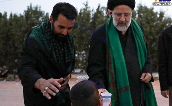 عکس حاج قاسم در پیاده روی اربعین