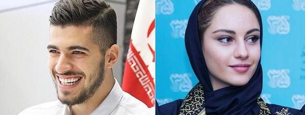 عکسهای ترلان پروانه و نامزدش