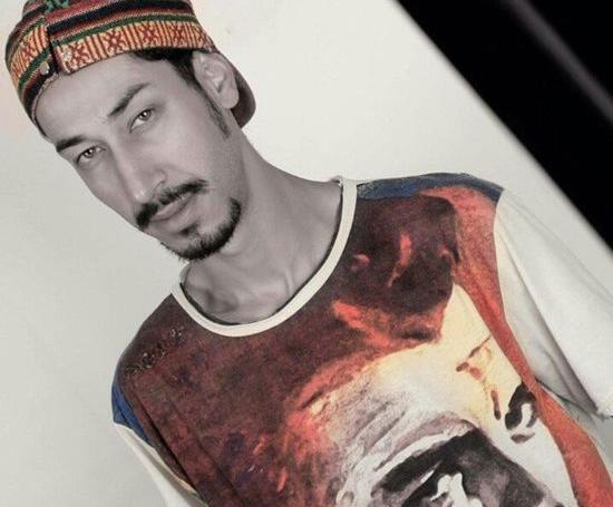 عکس بهرام افشاری برای نقاشی