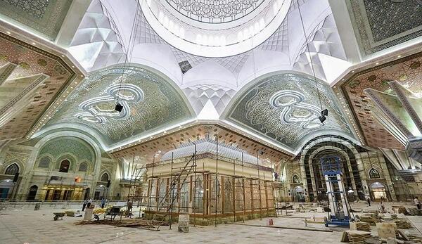 عکس داخل حرم امام خمینی